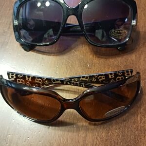 Stylish Black and Brown Sunglasses